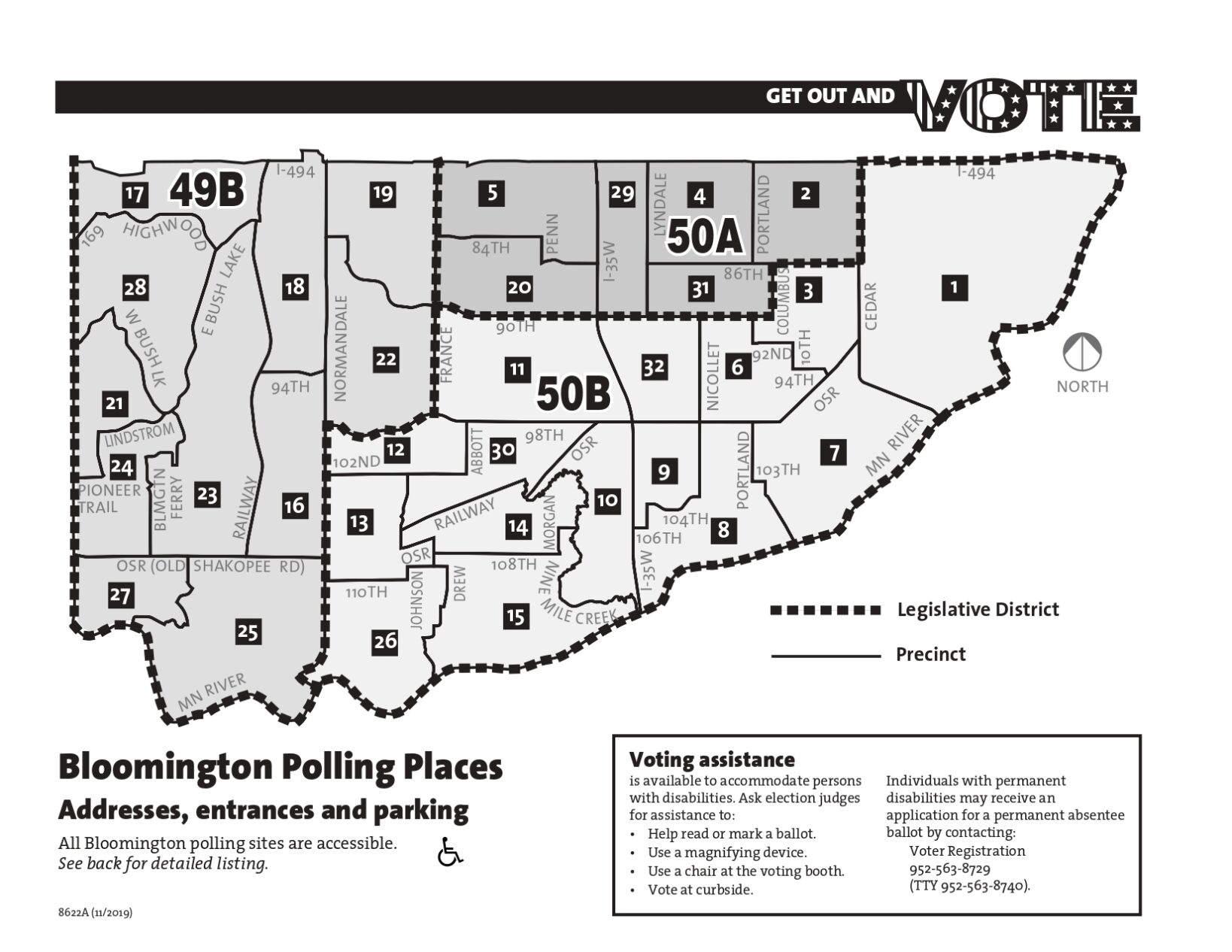 voting map bloomington